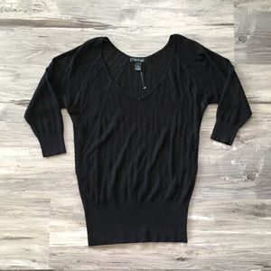 White House Black Market Small Sweater 3/4 Sleeve